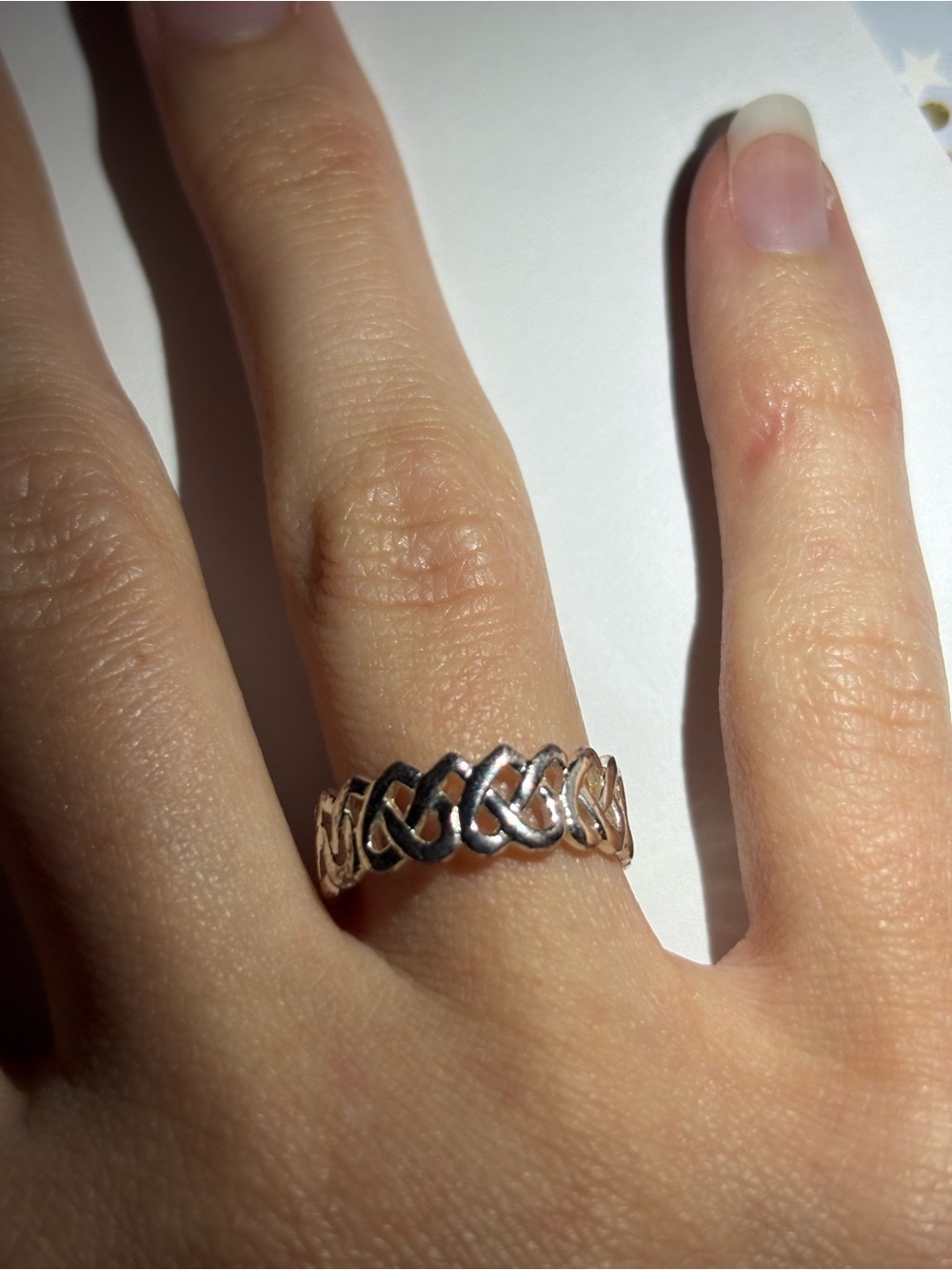 Sterling Silver Metalsmiths Braided Ring 🩶